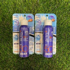 ALTO 艾多曬 防曬噴霧 SPF50 香茅精油, 1個, 150ml運動清爽x2