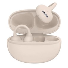 aiwa 愛華 AT-H06 EDGE 真無線藍牙耳機 開放式 觸控 IPX4防水 藍牙5.4, Ivory