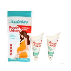 海蒂小舖一次性站立小便斗 新升級拋棄式女性站立小便器12入 摺疊款拋棄式小便器, 捲邊拋棄式小便器1組12入