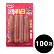 하림 매콤 후랑크 70g 100개