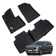 카메론 TPE 방수 카매트 3D 풀커버 세트, 펠리세이드(LX3) 하이브리드 9인승25년 이후