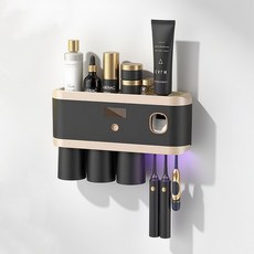 PYHO칫솔 살균기 휴대용 칫솔살균기 가정용 칫솔살균기 충전식칫솔살균기DYSXD899, 컵 세 개, 컵 세 개