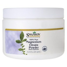 Swanson 斯旺森 檸檬酸鎂粉, 227g, 1罐