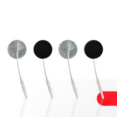 국산 저주파패드 원형 fes 전기 저주파 치료기 자극기 소형 리필 젤패드 1팩 4p, 1개, HRTC32AP