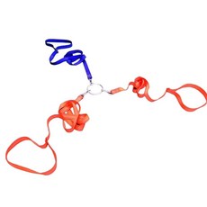 삼각줄다리기 다방향 야외 레크레이션 워크샵 게임 다인, B. 4way 줄다리기 벨트 보통 모델 세트