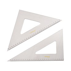 알파 삼각자 30cm 눈금, 단품, 1개
