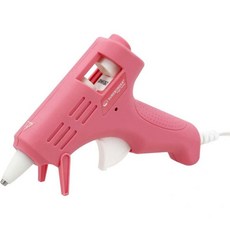 Surebonder 슈어본더 로즈 핑크 컬러 에센셜 시리즈 10와트 미니 사이즈 고온 핫 글루 건 5피트 전원 코드, Surebonder 슈어본더 로즈 핑크 컬러 에센셜 시