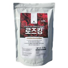 가든필리아 로즈킹 장미영양제 장미꽃 비료 유기질 거름 화훼비료 꽃비료 장미 개화 성장 촉진, 2.5kg, 1개