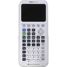 Texas Instruments 텍사스인스트루먼트 TI-84 Plus CE 그래프 계산기 흰색