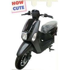 QC電動車 U1 鉛酸版 電動車 微型電動二輪, 黑色, 1個