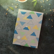 富士三角形 書衣 布書衣 可調式書衣 手工書衣, 1個, 灰色,A6