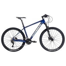 27.5인치 카본 MTB 자전거 시마노 데오레 30단 소니아 라피드79 17.5 블루, 1개, 180cm, 17.5 블루+미조립