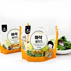 휴엔팜 아삭 샐러드 세척 야채믹스 100g 5팩 혼합구성 (국내산), 5개, 국내산 아삭 샐러드