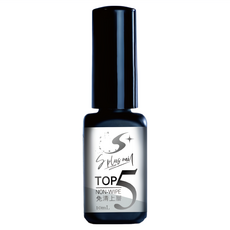 Splus S+ 五代上層TOP 美甲封層, 透明, 10g, 1瓶