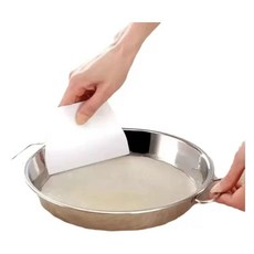 샐러드마스터냄비 냄비 멀티 평평한 전골 바닥 얕은 22~36cm 스테인레스 후라이팬 스텐팬, A. 길이 24cm 양쪽 귀 포함 1개 스크래퍼 포함