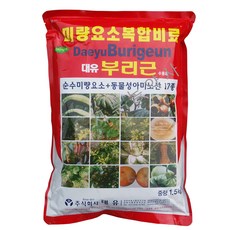 멀티칼 부리근 (제품별도구매) 배추 고추 마늘 양파 수박 참외 호박 토마토 오이 채소 과수 감 포도 배 사과 수목 썩음 무름 관주 기비 추비 석회 질소 NK 칼슘 인산 복합 비료, 1개, 1.5kg
