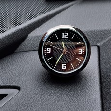 올뉴렉스턴 스포츠 쌍용 로고 아날로그 클래식 시계 인테리어 대시보드 송풍구 실내용품, 아날로그 시계 단품(로고X)