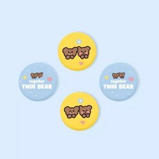 닌텐도 스위치2 케이스 토마토 곰돌이 프린팅 조이콘 커버 파우치 스틱캡 악세서리, 2세대 원격 모자 곰