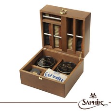SAPHIR 莎菲爾 金質 實木保養禮盒 (頂級組合)