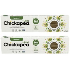 치카피아 24g 프로틴 그린 스파게티, 227g, 2개