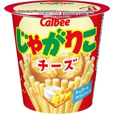 [가루비] calbee 쟈가리코 치즈맛 12개입 일본 감자과자 자가리코, 31.7g, 1