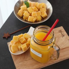 냉동 망고 다이스 3kg 고당도 베트남 냉동과일 카페 토핑용 요거트 아이스망고, 3개, 1kg