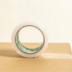 透明膠帶 膠帶 包材 封箱膠帶 48mm*80y OPP膠帶 包裝膠帶【一小捲】, 【H48 最黏】透明膠帶 【一小捲】, 透明色, 1個