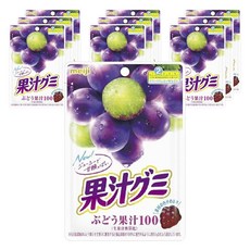 메이지 과즙 구미 포도, 10개, 54g