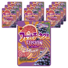BOURBON 北日本 Fettuccine軟糖 融合卡本內蘇維濃 & 血橙風味, 10個, 50g