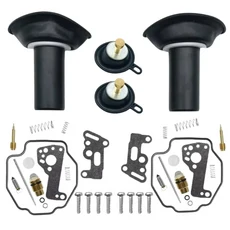 Yamaha Virago XV535 1990-2001 플런저 플로트 다이어프램 오토바이 기화기 수리 키트 용 2SET, 01 2 set