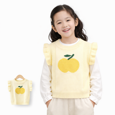 유아 여아 남아 니트 베스트 봄 가을 데일리룩 등원룩