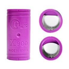 G&S 여성용 양방향 중약지 인서트 팁 세미팁 (테이핑전용) 볼링용품, 보라, 1개