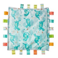 Taggies Lovey 아기용 안전 담요 감각 태그가 있는 오리지널 편안한 담요 30.5 x 30.5cm12 x 12인치 드랙스 드래곤, Drax Dragon