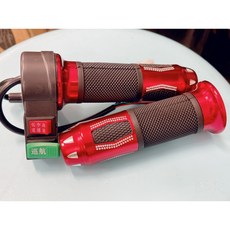 綠動能車庫 電動車油門手把 (三速 巡航), 紅色