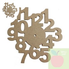 AP 시계만들기숫자 숫자시계판, 1개