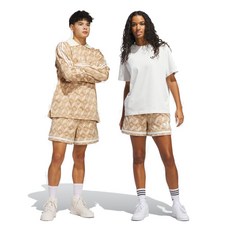 ADIDAS 男女 Jacquared 運動短褲