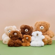 컴발리 알파카 : 귀여운 몸뚱이 위풍당당 알파카 곰돌이인형, M, 베이지, 1개, 25cm