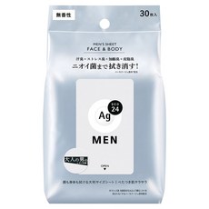 Ag Deo24 男士臉部&身體濕紙巾 30張入, 1包