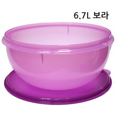 타파웨어 뚜껑 믹싱볼 대용량 원형볼 대형 베이킹 샐러드 보울, 1개