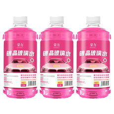 榮力鍍晶玻璃水1.2L - 清潔擋風玻璃、去除污漬、保護玻璃, 1個, 1.2L