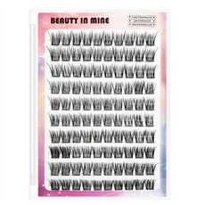 노글루 셀프 연장 3초 풀없이 붙이는 가닥 속눈썹 뷰티인마인, 1개, 블룸