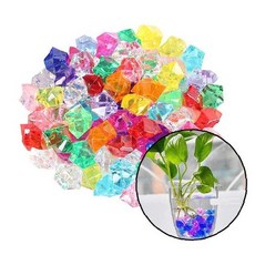 수조 장식 투명 컬러 조약돌 30p 화분 장식용 바닥재 어항 꾸미기 인테리어 소품, 1개