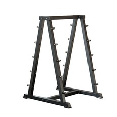 바벨정리대 꽂이 봉 이동식 다이 스탠드 헬스 보관대 10개 랙만, 30KG 커브