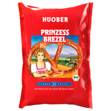 후버 Huober 친자연 프린세스 프레첼 스낵, 125g, 1개