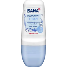 ISANA 滾珠制汗香體露, 1個, 50ml