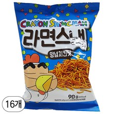짱구 라면스낵 양념치킨맛, 90g, 16개