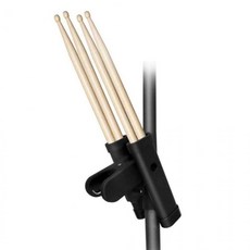 클립형 드럼 스틱 홀더 악기거치대 드럼액세서리, 1개, 블랙