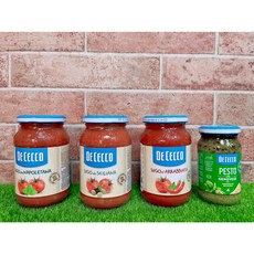 DE CECCO 拿坡里義大利麵醬 西西里義大利麵醬 蕃茄香料辣味義大利麵醬 羅勒青醬, 1個