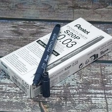 스케치/드로잉펜-펜텔 포인트라이너 0.03mm 12자루 드로잉펜 피그마망가세트 캘리그라피펜 만화펜 재료 dew+00135Sj