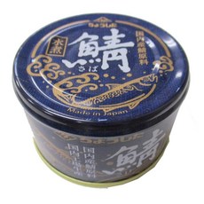 쵸시타다하라 통조림 고등어 미즈니(국내산) EO캔 150g × 6개